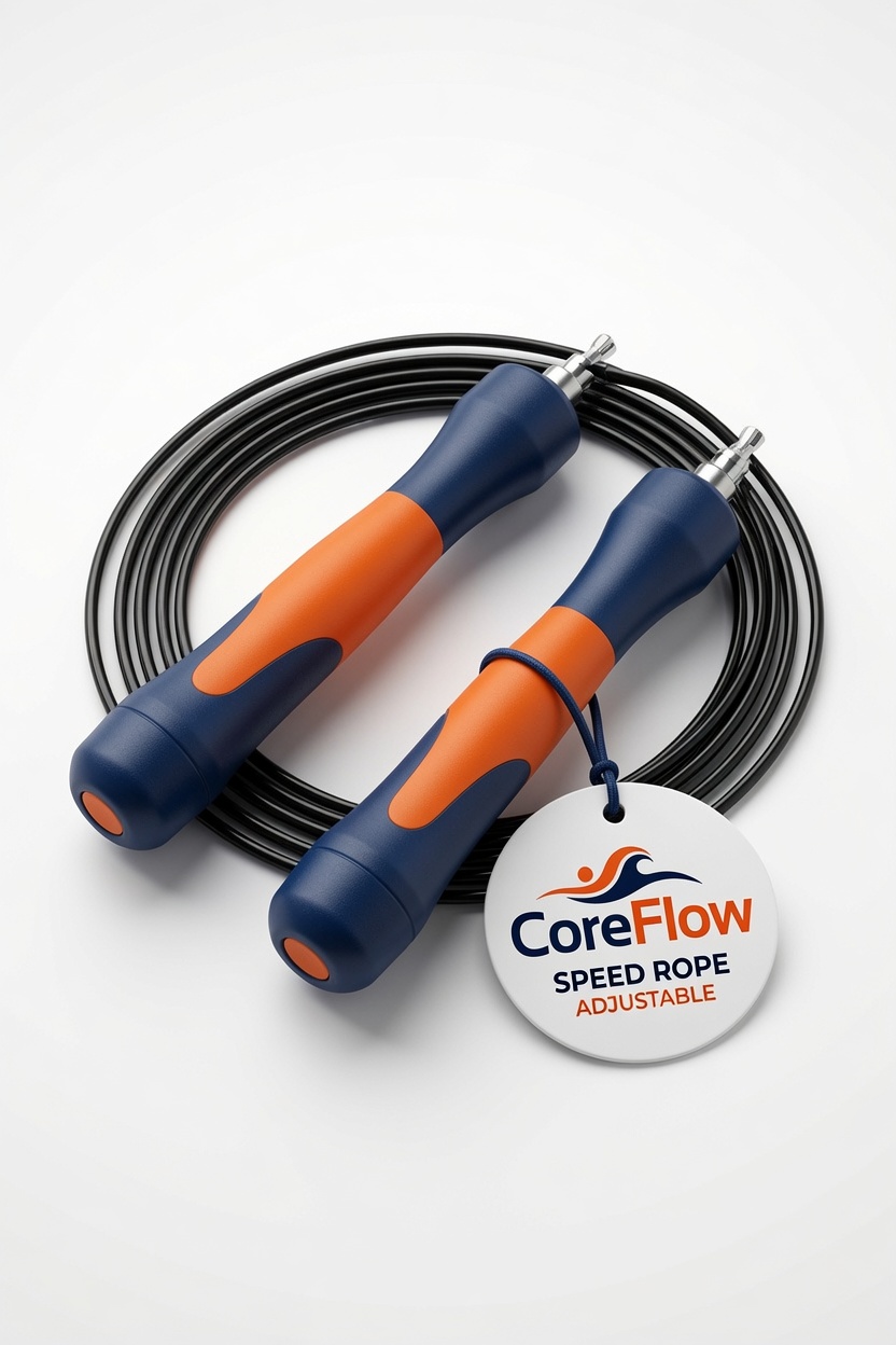 Adjustable Jump Rope 6mm PVC