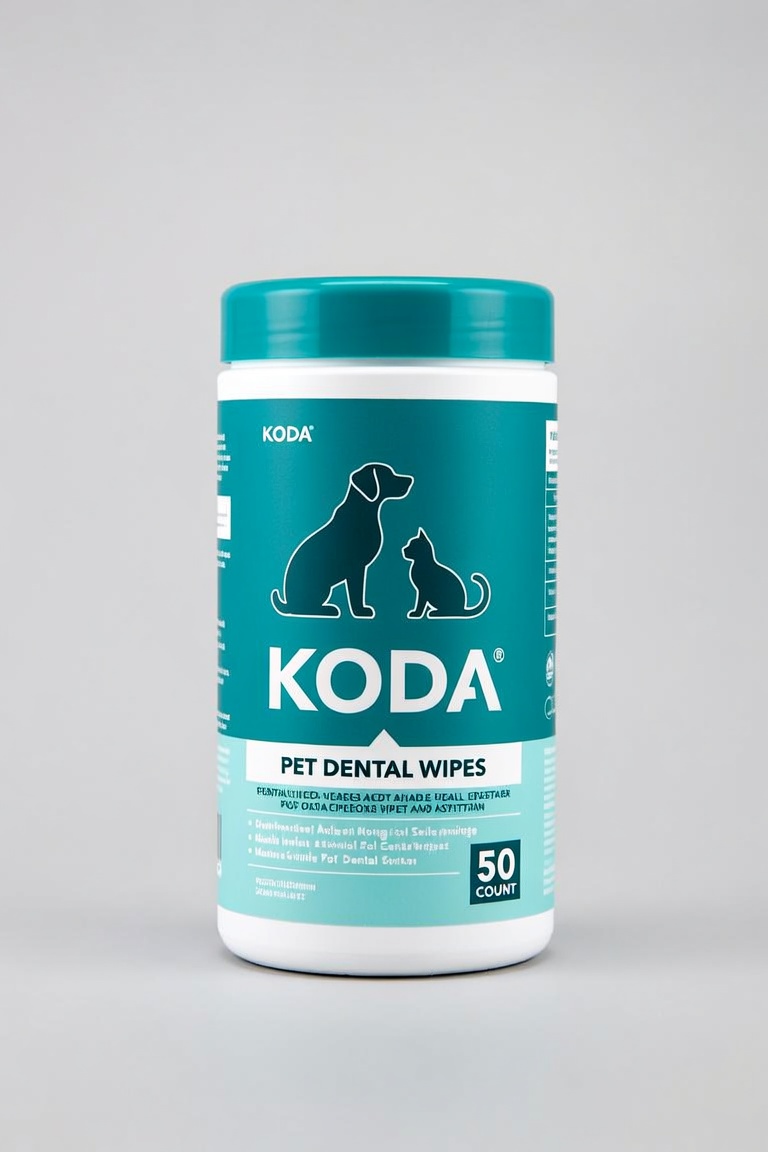 Pet Dental Wipes 50-Count