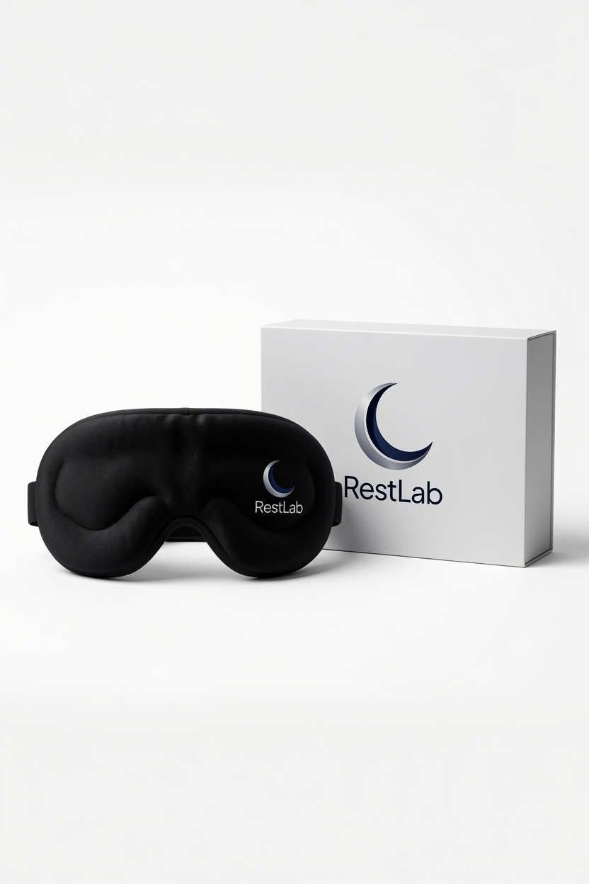 Sleep Mask 100% Blackout — Adjustable Eye Cups
