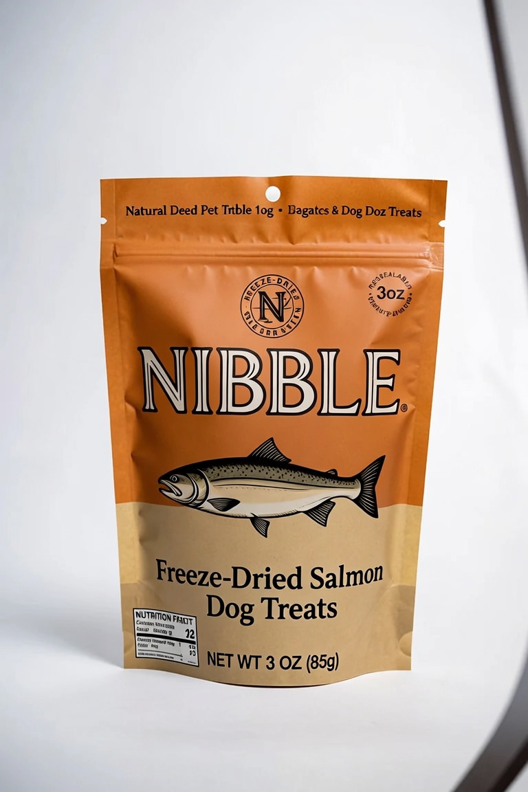 Freeze-Dried Salmon Dog Treats 3oz