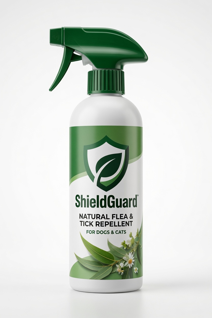 Natural Max Strength Flea & Tick Spray 32oz