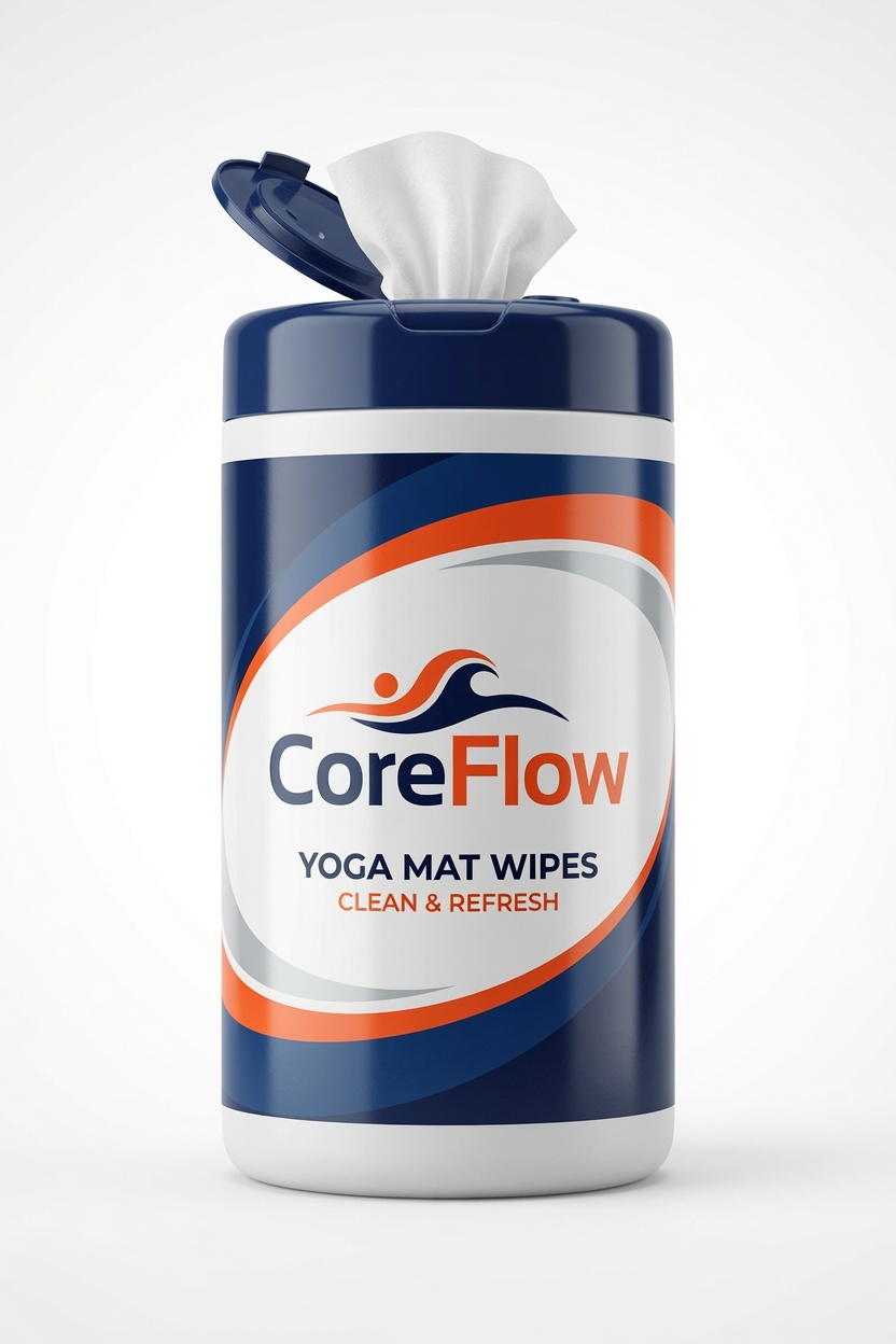 Yoga Mat Cleaner Wipes EWG Verified 400ct