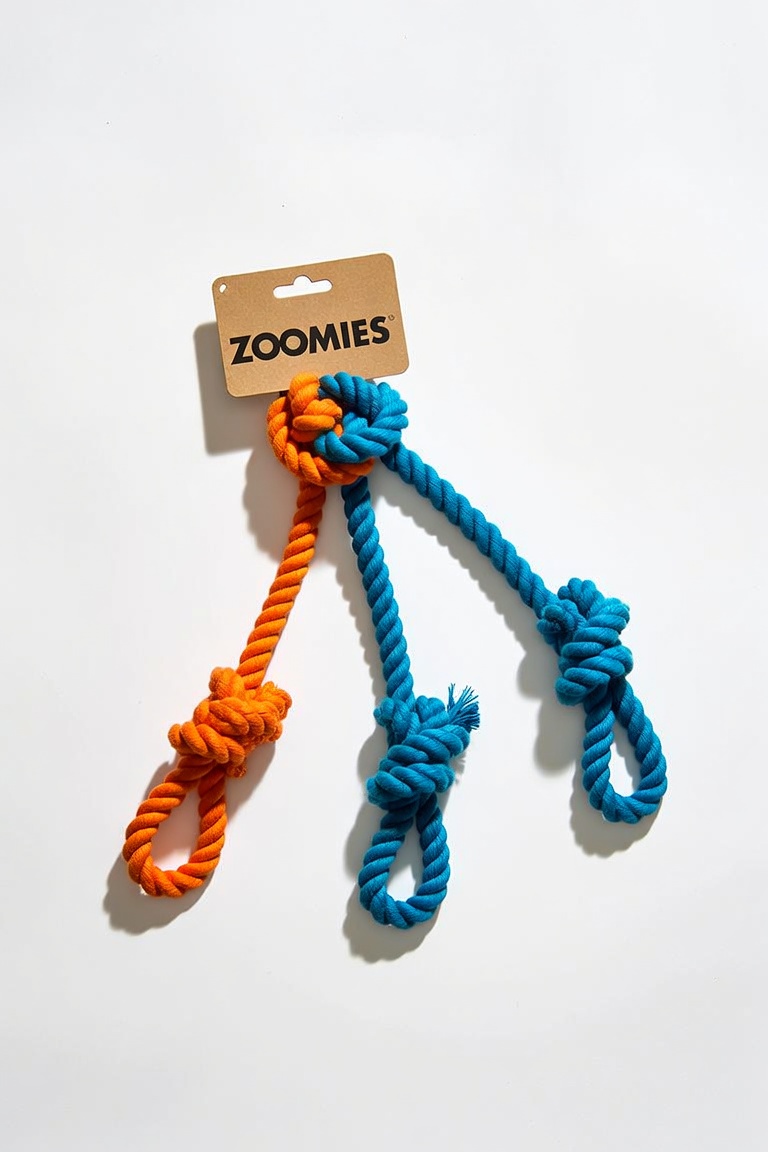 Braided Rope Tug Toy Set 3-Pack